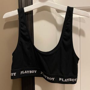 PLAYBOY medium black bra